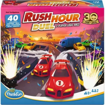 Ravensburger Rush Hour Duel – logična igra za 2 igralca: uganke prometnega zastoja