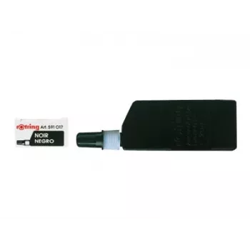rOtring Isograph črno pigmentno črnilo 23 ml za tehnične risalne pripomočke