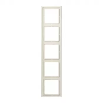 JUNG LS985W okvir 5-mestni serija LS, bel