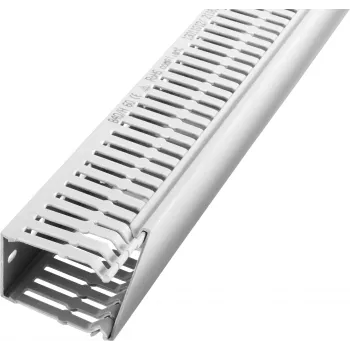 Licatec kabelski kanal 60 x 80 mm brez halogenov svetlo siv 2m