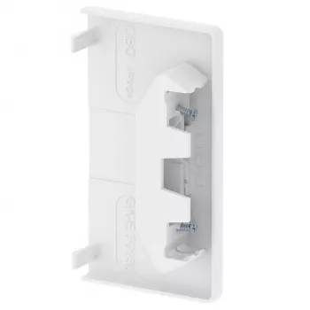 OBO BETTERMANN GK-E70130RW končni kos 70x130mm PVC čisto bel RAL9010 6274570