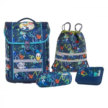 McNeill šolski nahrbtnik-set PERFECTO 5-delni Donald Duck
