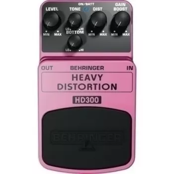 Behringer HD300 efekt pedalka, črna