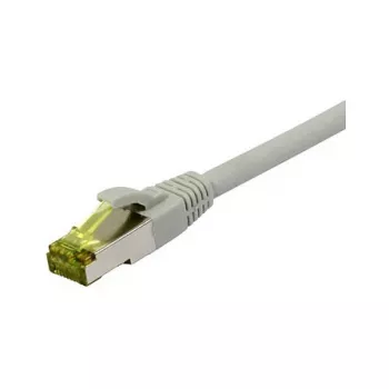 Synergy21 CAT6A S/FTP patch kabel RJ45, 0,15 m, siv, LSZH, Ultraflex, 500MHz, 10Gbps