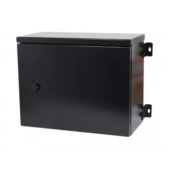 ALLNET stensko ohišje za DIN letev T223mm, črno, IP55, serija SO-DIN