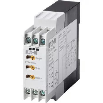 EATON ETR4-69-A multifunkcijski časovni rele, 1 preklopni kontakt, 24-240 V AC/DC, 0,05 s - 100 h, DIN letev