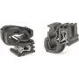 HellermannTyton EC1-3SPDHC6-7 Edge Clip 151-04010, črn