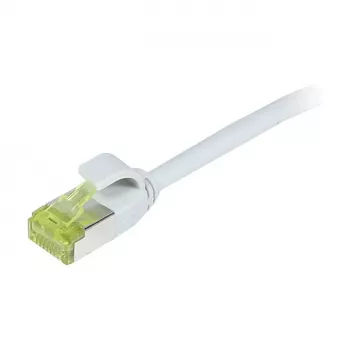 Synergy21 S217900 Cat6a S/FTP Slim Patch kabel, 0,15 m, siv, LSZH/TPE, 500 MHz, 10 Gbps