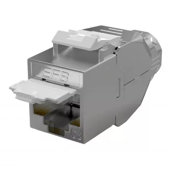 EFB Elektronik E-20096 RJ45 Keystone Slimline Cat.8.1 2000MHz oklopljen modul