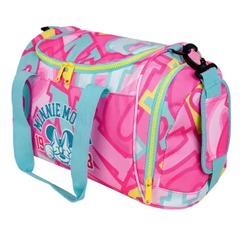 McNeill Disney Minnie Mouse športna torba, roza/rdeča, 16L, poliester, otroška
