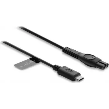 Delock polnilni kabel USB Type-C 5V za Philips električne brivnike QP2724, QP2834, MG9520 serija - 1m nadomestni napajalni kabel