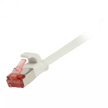 SYNERGY21 CAT6 U/FTP ploščat superfleksibilen patch kabel, RJ45, 3m, bel