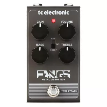 TC Electronic Fangs kovinski distortion pedal za električno kitaro