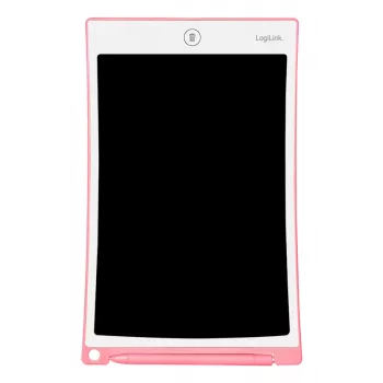LogiLink LCD risalna tablica 10,0 palca večbarvna roza