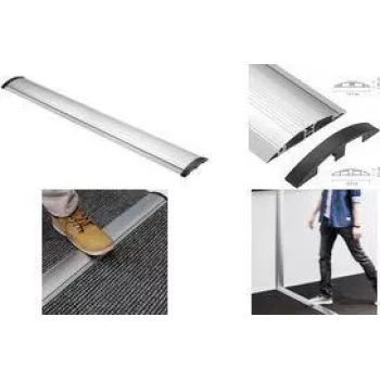 LogiLink talni kabelski most, aluminij in ABS, 754 x 139 x 22 mm, skrajšljiv, srebrn