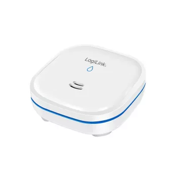 LogiLink detektor vode, 10 let življenjske dobe baterije, 85 dB alarm, bel