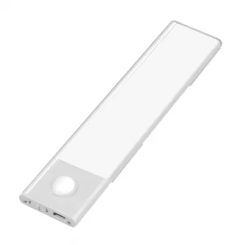 LogiLink LED podomarska svetilka, ultratanka, PIR-senzor, 200mm, 80lm