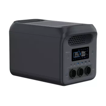 LogiLink PPS1800 prenosna električna postaja, 1800 W, LiFePO4, združljiva s Tuya