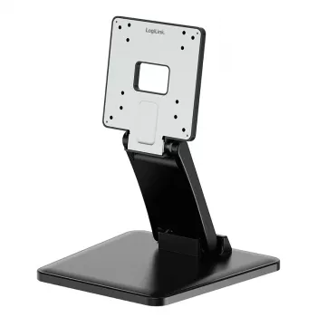 LogiLink stojalo za monitor za zaslone na dotik 17-27 palcev, 6,5 kg obremenitve, VESA 75/100, nagib -90° do +90°