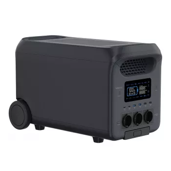 LOGILINK prenosna električna postaja PPS3000, 3000W LiFePO4, 2560Wh, Tuya Smart, UPS