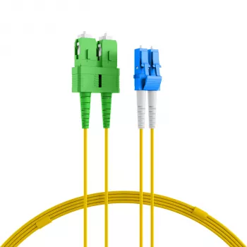EFB Elektronik Duplex jumper LC-SC/APC 9/125µm OS2 LSZH rumen 2,0mm 40m
