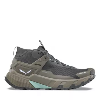 Salewa Pedroc 2 Mid PTX ženski pohodniški čevlji - Black Out/Bungee Cord - UK 4 (EU 36,5)