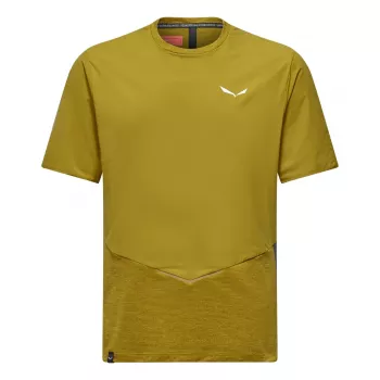 Salewa Pedroc Dry Wind moška majica Olive Green, velikost L