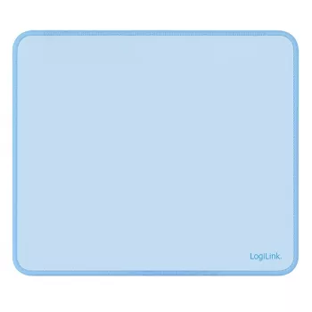LogiLink podloga za miško 220 x 250 mm modra - tekstilna površina, nedrseča gumijasta podlaga