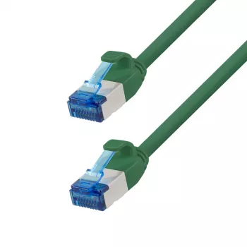 LogiLink Cat.6A S/FTP LSZH Slim patch kabel, 7,5 m, zelen