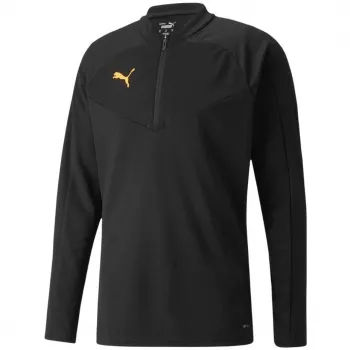 PUMA moška trenirna majica individualFINAL 1/4 Zip, črna