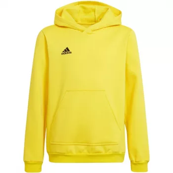 adidas mladinski pulover s kapuco Entrada 22, Team Yellow/Black, 164
