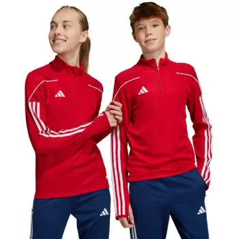 adidas Tiro 23 League otroška trenirka majica rdeča HS3489 velikost 128 cm