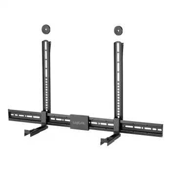 LogiLink BP0205 univerzalno držalo za zvočno palico, VESA držalo, nastavljiva globina 86-155mm, 15kg, črno