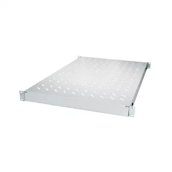 LogiLink 19-palčna nastavljiva rack polica za 800 mm globoke rack omare, svetlo siva