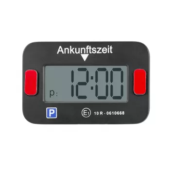 LogiLink elektronska parkirna ura, KBA certificirana, črna