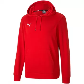 PUMA teamGOAL 23 Casual moška jakna s kapuco Chili Pepper Red, velikost M