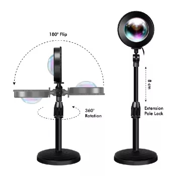 LOGILINK LED svetilka Sunset, 5W, z daljinskim upravljalnikom