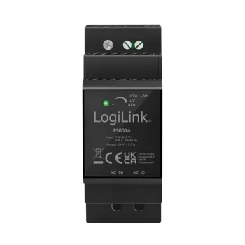LogiLink PS0016 DIN napajalnik za tirnico, 36 W 24 V