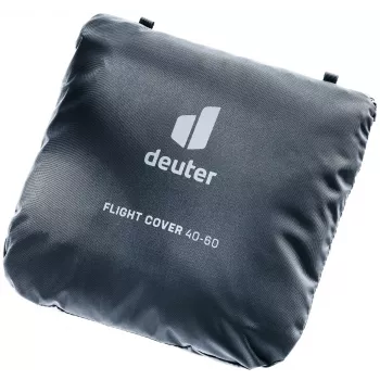 DEUTER prevleka za flight case - črna zaščitna prevleka proti prahu in praskam z izrezi za ročaje