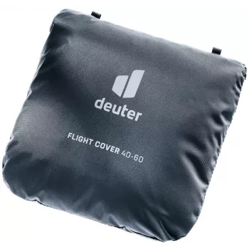 DEUTER prevleka za flight case - črna zaščitna prevleka proti prahu in praskam z izrezi za ročaje