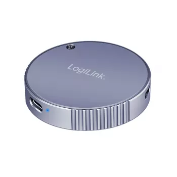 LogiLink USB 3.2 Gen2x1 ohišje za SSD USB-C na PCIe NVMe, 100W PD, magnetno