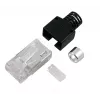 EFB Elektronik Stewart SS37 RJ45 konektor, za terensko montažo, oklopljen, brez orodja, Cat.6A/7/7A/8, tlačno liti cink, zlati kontakti