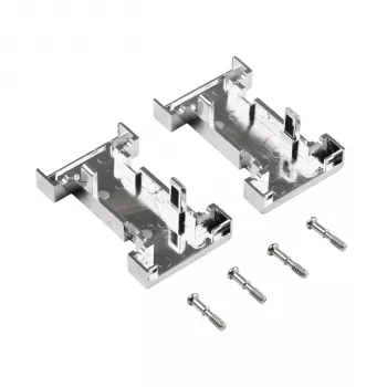 EFB ELEKTRONIK EB0909MV2 metalizirano prazno vmesniško ohišje, 1-Port Keystone, srebrno