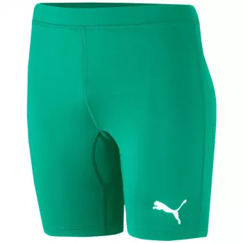 Puma Liga Baselayer moške kratke oprijete hlače zelene 655924 05 M