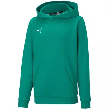 PUMA teamGOAL 23 Casuals jopa s kapuco mladinska trenirka gozdno zelena 128