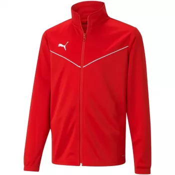 Puma teamRISE trenirka poliestrska jakna, mladinska, rdeča, 657393 01, 176cm