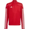 adidas Tiro 23 League otroška trenirka jakna, rdeča, HS3489, 140cm