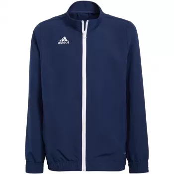 adidas Entrada 22 mladinska predstavitvena jakna, Navy Blue, 128cm
