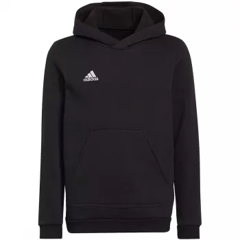 adidas Entrada 22 otroška jopa s kapuco, črna