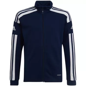 adidas Squadra 21 mladinski pulover s polno zadrgo Navy Blue 140cm HC6276